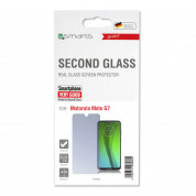 4smarts Second Glass - калено стъклено защитно покритие за дисплея на Motorola Moto G7 (прозрачен) 2