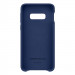 Samsung Leather Cover EF-VG970LN - оригинален кожен калъф (естествена кожа) за Samsung Galaxy S10E (тъмносин) 2