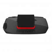Braven 105 Active Series Bluetooth Speaker - безжичен Bluetooth спийкър със спийкърфон за мобилни устройства (сив-червен) 2