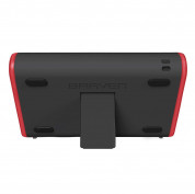 Braven B405GR Active Series Bluetooth Speaker - безжичен Bluetooth спийкър със спийкърфон за мобилни устройства (сив-червен) 2