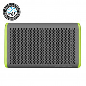 Braven B405SG Active Series Bluetooth Speaker - безжичен Bluetooth спийкър със спийкърфон за мобилни устройства (сив-зелен)