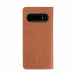 JT Berlin BookCase Tegel Case - хоризонтален кожен (естествена кожа) калъф тип портфейл за Samsung Galaxy S10 (кафяв) 3