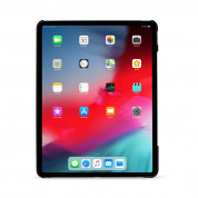 Artwizz Rubber Clip - матиран поликарбонатов кейс за iPad Pro 12.9 (2018) (черен) 4