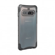 Urban Armor Gear Plyo Case - удароустойчив хибриден кейс за Samsung Galaxy S10 (прозрачен) 2