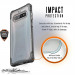 Urban Armor Gear Plyo Case - удароустойчив хибриден кейс за Samsung Galaxy S10 Plus (прозрачен) 7