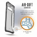 Urban Armor Gear Plyo Case - удароустойчив хибриден кейс за Samsung Galaxy S10 Plus (прозрачен) 8