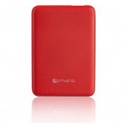 4smarts Power Bank VoltHub Go 5000 mAh with USB output (red)