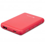 4smarts Power Bank VoltHub Go 5000 mAh with USB output (red) 1