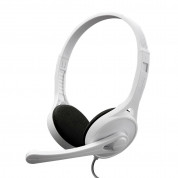 Edifier K550 - геймърски слушалки с микрофон и управление на звука (бял)