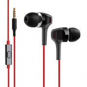 Edifier P265 In Ear Isolating Earphones - слушалки с микрофон и управление на звука за мобилни устройства (черен)