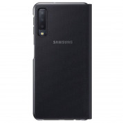 Samsung Flip Wallet Cover EF-WA750PBEGWW - оригинален кожен кейс за Samsung Galaxy A7 (2018) (черен) 4