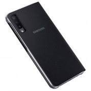 Samsung Flip Wallet Cover EF-WA750PBEGWW - оригинален кожен кейс за Samsung Galaxy A7 (2018) (черен) 5