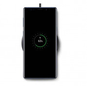 Samsung ULC Wireless Fast Charger Pad EP-P1100BB - поставка (пад) с Fast Charge за безжично захранване за Samsung Galaxy смартфони и QI съвместими устройства (черен)  4