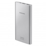 Samsung ULC Fast Charge Power Bank 10000 mAh (USB-C) EB-P1100CS - външна батерия с 2хUSB и USB-C изходи (сребрист)