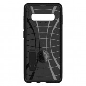 Spigen Slim Armor Case - хибриден кейс с най-висока степен на защита за Samsung Galaxy S10 Plus (черен) 3
