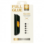 Premium Full Glue 5D Tempered Glass - обхващащо и ръбовете стъклено защитно покритие за дисплея на iPhone 11 Pro, iPhone XS, iPhone X (прозрачен) 1