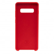 JT Berlin Steglitz Silicone Case - силиконов калъф за Samsung Galaxy S10 Plus (червен) 3
