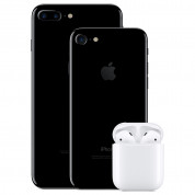 Apple AirPods 2 with Wireless Charging Case for iPhone, iPod, iPad 4