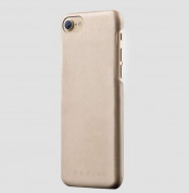Mujjo Leather Case - кожен (естествена кожа) кейс за iPhone 8, iPhone 7 (златист) 3
