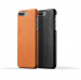 Mujjo Leather Case - кожен (естествена кожа) кейс за iPhone 8 Plus, iPhone 7 Plus (кафяв) 3