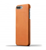 Mujjo Leather Case - кожен (естествена кожа) кейс за iPhone 8 Plus, iPhone 7 Plus (кафяв)