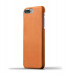 Mujjo Leather Case - кожен (естествена кожа) кейс за iPhone 8 Plus, iPhone 7 Plus (кафяв) 1
