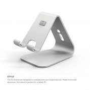 Elago P2 Stand - дизайнерска алуминиева поставка за iPad и таблети (сребриста) 8