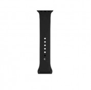 Apple Sport Band S/M - оригинална силиконова каишка за Apple Watch 38мм, 40мм (черен) (bulk) 2