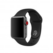 Apple Sport Band S/M - оригинална силиконова каишка за Apple Watch 38мм, 40мм (черен) (bulk) 4