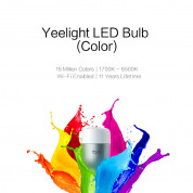 Xiaomi Mi Yeelight LED Light Smart Bulb - LED лампа за безжично управление на светлината за мобилни устройства  2