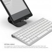 Elago P2 Stand - дизайнерска алуминиева поставка за iPad и таблети (черна) 5