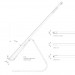 Elago P2 Stand - дизайнерска алуминиева поставка за iPad и таблети (черна) 7