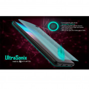 4smarts 360° Premium Protection Set UltraSonix - тънък силиконов кейс и стъклено защитно покритие за дисплея на Samusg Galaxy S10 (прозрачен) 1
