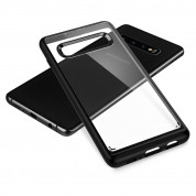 Spigen Ultra Hybrid Case - хибриден кейс с висока степен на защита за Samsung Galaxy S10 Plus (черен-прозрачен) 5