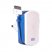 iGo 30-pin Wall Charger - захранване за ел. мрежа с вграден 30-pin Dock кабел за iPhone 4/4S, iPad и Apple устройства с 30-pin порт 1