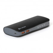 Platinet Power Bank Leather 15000 mAh Quick Charge 3.0 (black) 