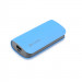 Platinet Power Bank Leather 5200 mAh - външна батерия с 2 USB изходa за таблети и смартфони (син) 1