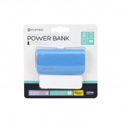 Platinet Power Bank Leather 5200 mAh - външна батерия с 2 USB изходa за таблети и смартфони (син) 3