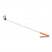 Omega Monopod Smartphones Cable Telescopic Pole Selfie Stick - селфи монопод за мобилни устройства (оранжев) 1