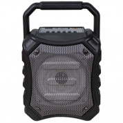 Omega Speaker OG81 Disco 5W - безжичен спийкър с FM радио и MicroSD слот (черен)