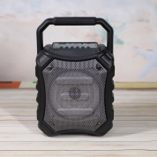 Omega Speaker OG81 Disco 5W - безжичен спийкър с FM радио и MicroSD слот (черен) 1