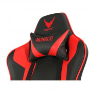 Varr Gaming Chair Monaco (black-red) 4