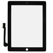 OEM iPad 4 Touch Screen Digitizer with Home button - резервен дигитайзер (тъч скриийн) с външно стъкло и Home бутон за iPad 4 (черен) 6