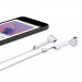 Spigen TEKA AirPods Strap - тънко силиконово въженце за безжични слушалки Apple Airpods и Apple Airpods 2 (бял) 2