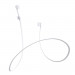 Spigen TEKA AirPods Strap - тънко силиконово въженце за безжични слушалки Apple Airpods и Apple Airpods 2 (бял) 5