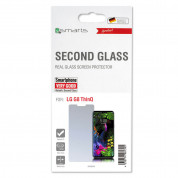 4smarts Second Glass - калено стъклено защитно покритие за дисплея на LG G8 ThinQ (прозрачен) 2
