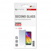 4smarts Second Glass - калено стъклено защитно покритие за дисплея на LG Q9 (прозрачен) 2