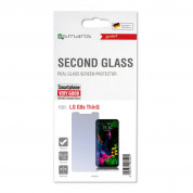 4smarts Second Glass - калено стъклено защитно покритие за дисплея на LG G8S ThinQ (прозрачен) 2