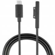 4smarts Microsoft Surface Connect to USB-C Charging Cable 5A - USB-C кабел за Microsoft Surface таблети (100 см) (черен)