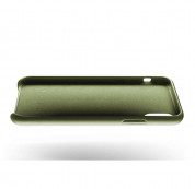 Mujjo Leather Case - кожен (естествена кожа) кейс за iPhone XR (маслинен) 2